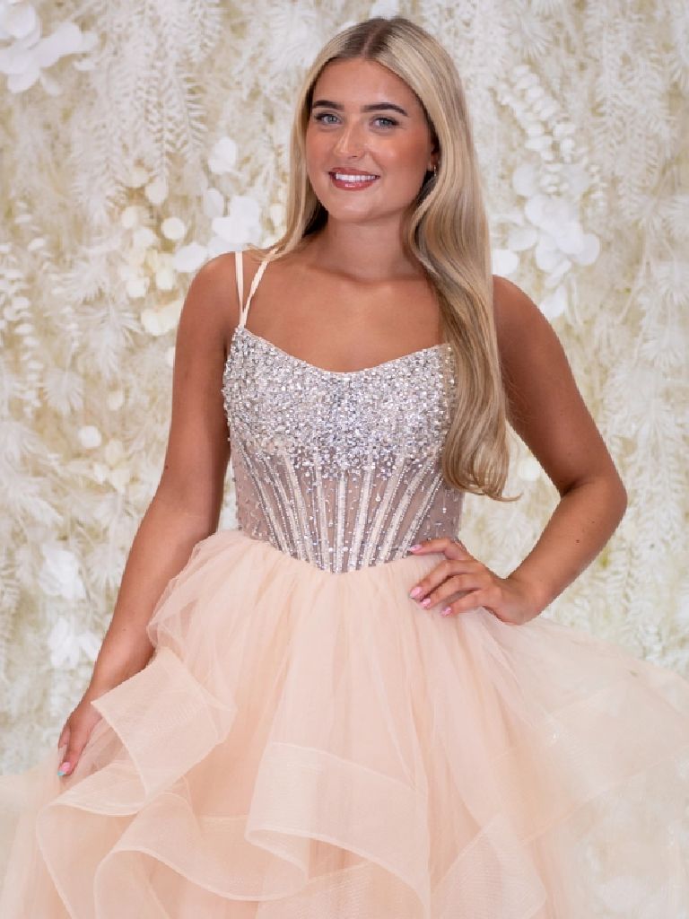 Honey prom dress